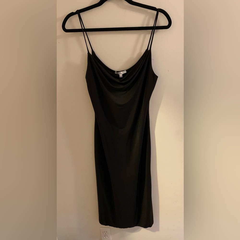 Black slip dress 🖤✨